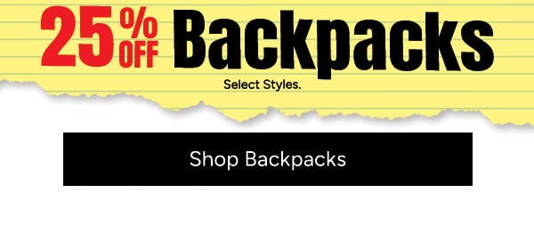 Shop Backpacks