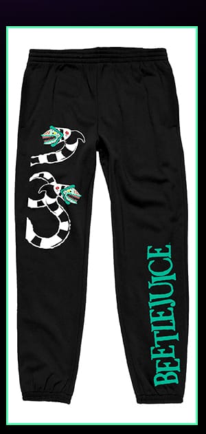 Beetlejuice Sandworm Jogger Pants