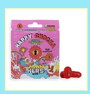 Happy Chocha Sexual Stimulation Gummies – 2 Pack