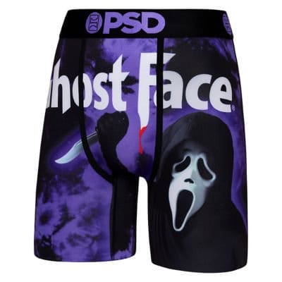 Purple Ghost Face Boxers