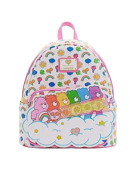 Loungefly Rainbow Care Bears Mini Backpack