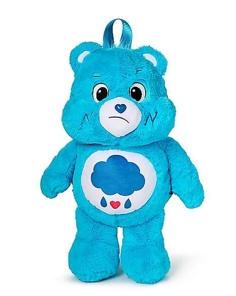 Blue Care Bears Plush Mini Backpack