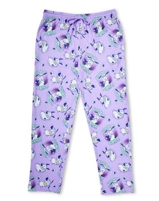 Welcome to Nowhere Purple Lounge Pants - Courage the Cowardly Dog