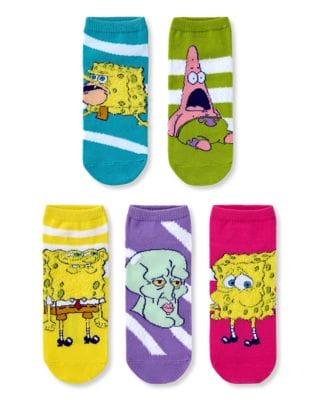 SpongeBob SquarePants Meme Socks - 5 Pack