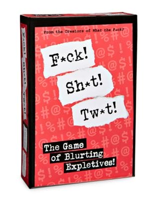 The Game of Blurting Expletives Card Game