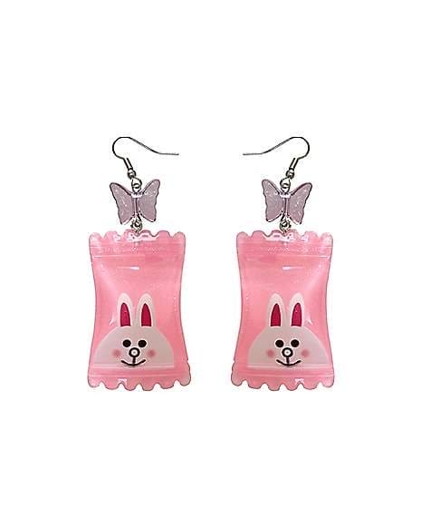 Rabbit Candy Dangle Earrings
