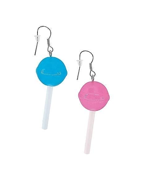 Lollipop Dangle Earrings – 18 Gauge