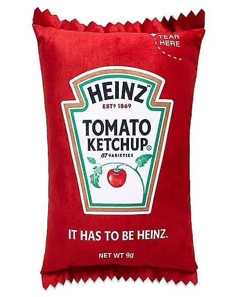 Heinz Ketchup Packet Pillow