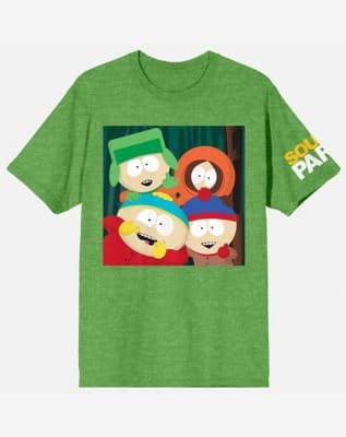 The South Park Boys Green T Shirt