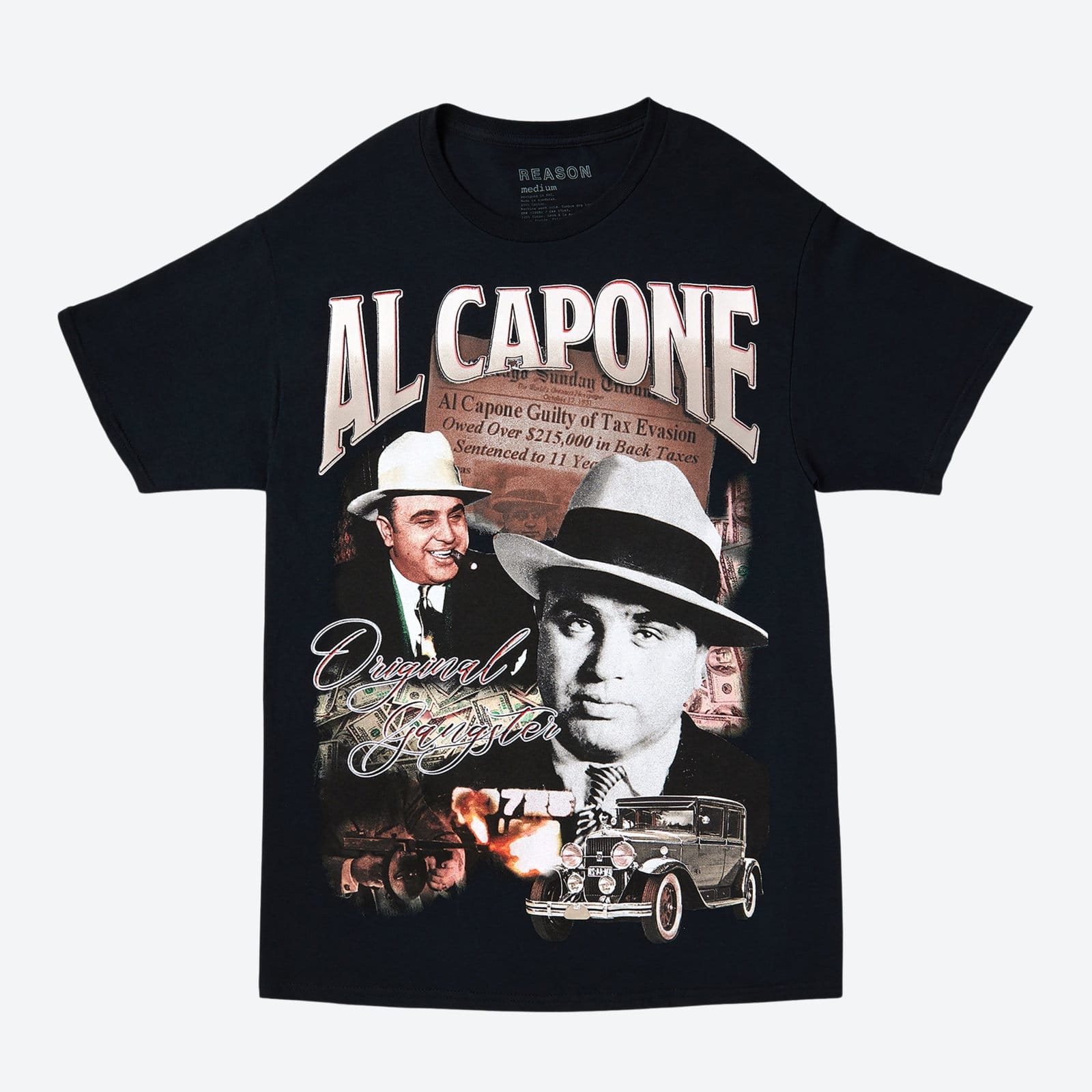 Al Capone Vintage Style T Shirt