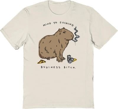 Mind Yo Business Capybara T Shirt