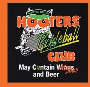 Hooters Pickleball Club T Shirt