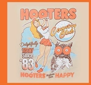 Hooters Country Club T Shirt