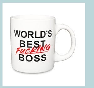 World's Best Fucking Boss Mug - 20 oz.