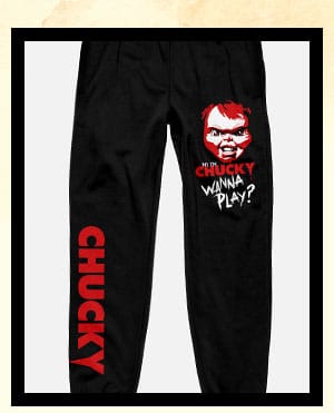 Chucky Doll Head Jogger Pants