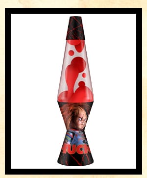 Chucky 17 Inch Lava Lamp Red