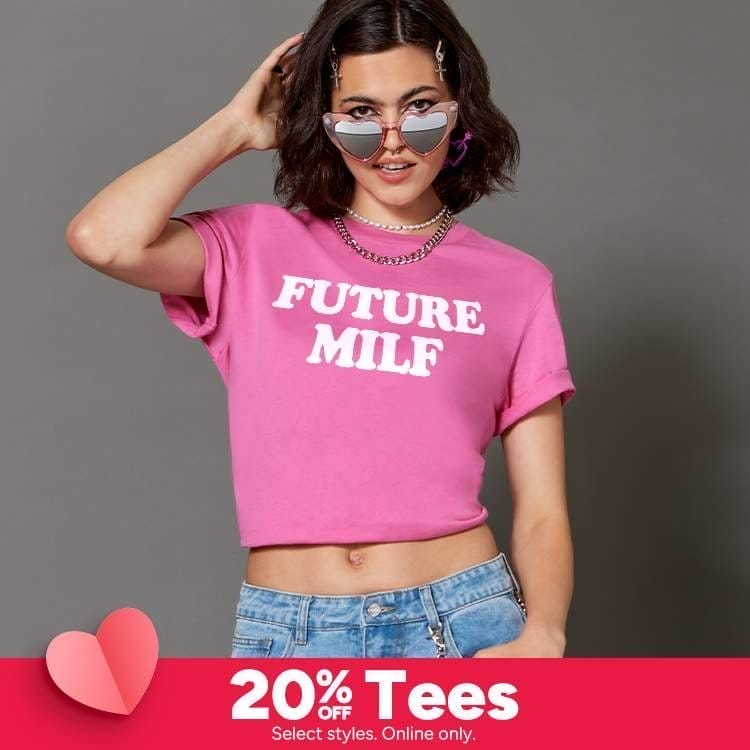 20% OFF Shop Tees