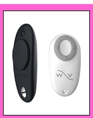 Black Multi-Function Moxie Waterproof Panty Vibrator 3 Inch - We-Vibe