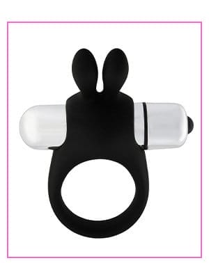 Bunny Buzz 10-Function Vibrating Cock Ring - Hott Love Extreme