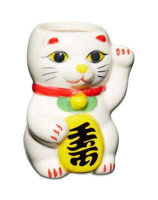 Lucky Cat Shot Glass - 2 oz.