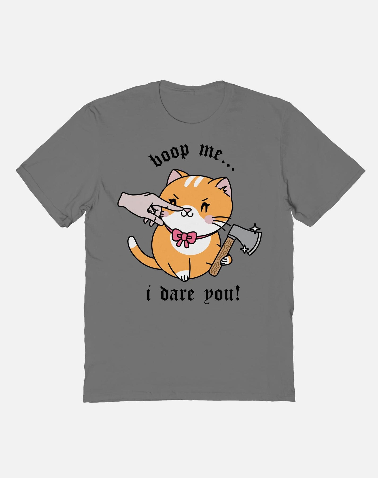 Boop Me If You Dare Cat T Shirt