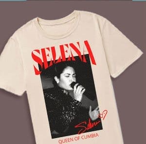 Selena Queen of Cumbia T Shirt