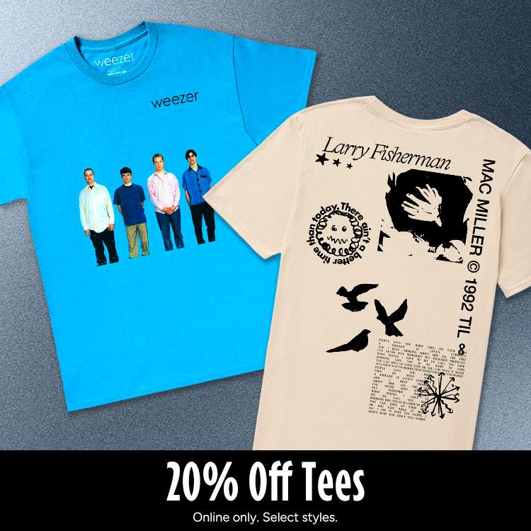 20% Off Tees