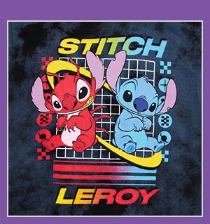 Lilo & Stitch Leroy and Stitch T Shirt