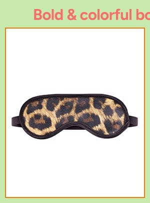 Leopard Print Blindfold