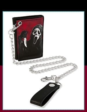 Ghost Face Chain Wallet