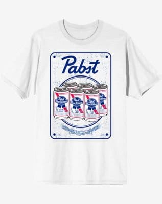 Pabst Blue Ribbon Can T Shirt