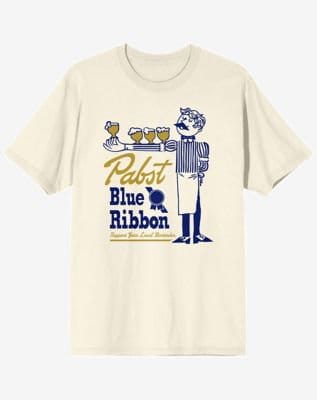 Pabst Blue Ribbon Bartender T Shirt