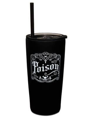 Poison Travel Mug with Straw 20 oz.