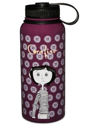 Coraline Button Eyes Water Bottle - 32 oz.