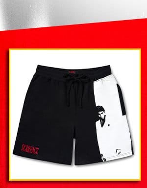 Scarface Two Toned Lounge Shorts