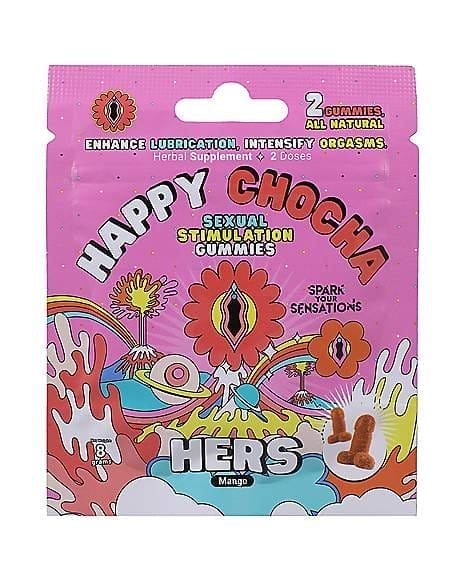 Happy Chocha Sexual Stimulation Gummies – 2 Pack