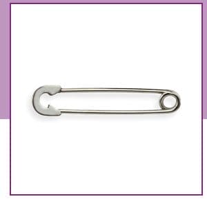 Safety Pin Industrial Barbell - 14 Gauge