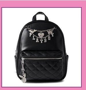 Playboy Chain Mini Backpack