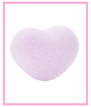 Erotic Lavender Heart Bath Bomb with Vibrator