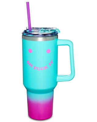 Oh Fuck It Travel Mug with Straw - 40 oz.