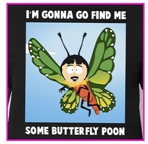 Butterfly Poon T-Shirt - South Park