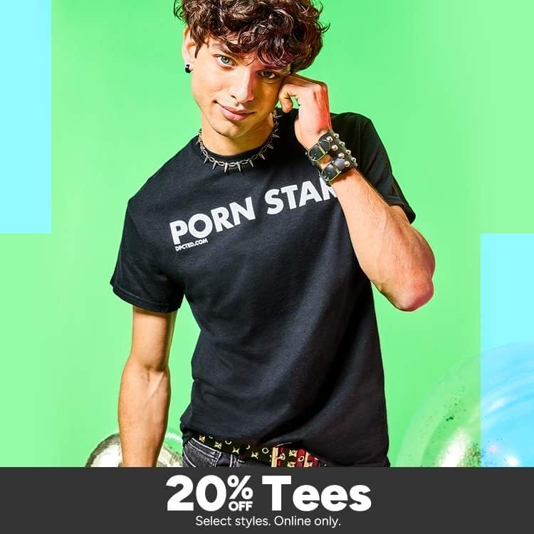 20% OFF Shop Tees