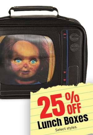 Chucky Lenticular TV Lunch Box 25% Off Lunch Boxes