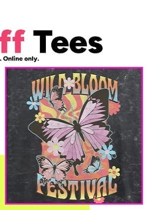 Wild Bloom Festival Cropped T Shirt