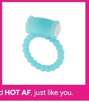 Ready AF Glow in the Dark Vibrating Cock Ring