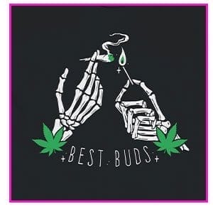 Best Buds Skeleton Hands Joint T Shirt