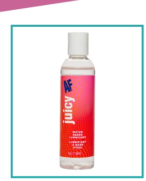 Juicy AF Water-Based Lube - 4 oz.