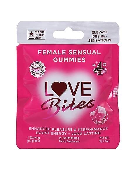 Love Bites Female Sensual Enhancement Gummies - 2 Count