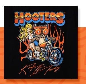 Hooters Riding Club T Shirt