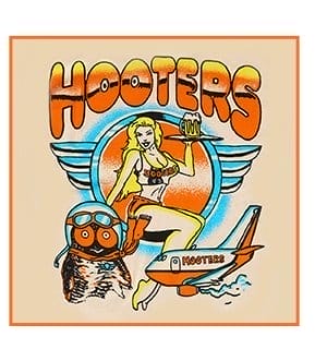 Hooters Wings T Shirt